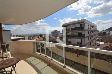Varanda da Sala de apartamento à venda com 3 quartos, 163m² em Vicente de Carvalho, Rio de Janeiro