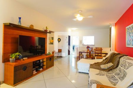 Sala de apartamento para alugar com 3 quartos, 240m² em Barra da Tijuca, Rio de Janeiro