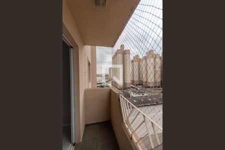 Varanda da Sala de apartamento para alugar com 2 quartos, 70m² em Parque Erasmo Assunção, Santo André