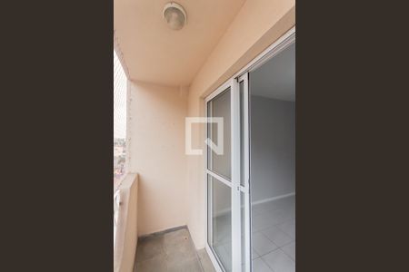 Varanda da Sala de apartamento para alugar com 2 quartos, 70m² em Parque Erasmo Assunção, Santo André