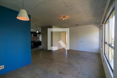 Sala de apartamento para alugar com 1 quarto, 70m² em Panamby, São Paulo