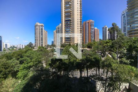 Vista do Quarto de apartamento para alugar com 1 quarto, 70m² em Panamby, São Paulo