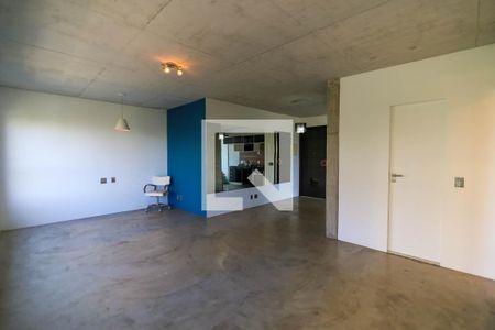 Sala de apartamento para alugar com 1 quarto, 70m² em Panamby, São Paulo