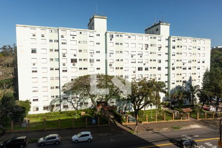 Vista da Sala de apartamento à venda com 1 quarto, 43m² em Jardim Itu Sabará, Porto Alegre