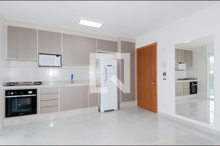 Sala/Cozinha de apartamento para alugar com 2 quartos, 47m² em Vila Galvão, Guarulhos