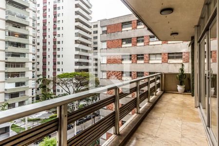 Varanda de apartamento à venda com 4 quartos, 323m² em Santa Cecilia, São Paulo