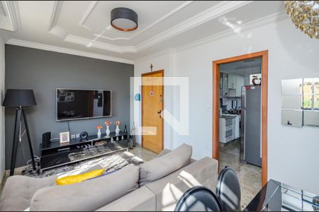 Sala de apartamento para alugar com 2 quartos, 75m² em Padre Eustáquio, Belo Horizonte