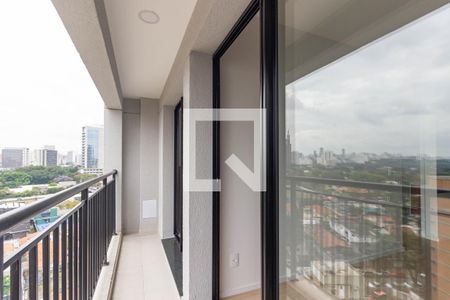 Varanda da Sala de apartamento à venda com 1 quarto, 32m² em Butantã, São Paulo