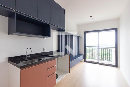 Cozinha e Sala de apartamento à venda com 1 quarto, 32m² em Butantã, São Paulo