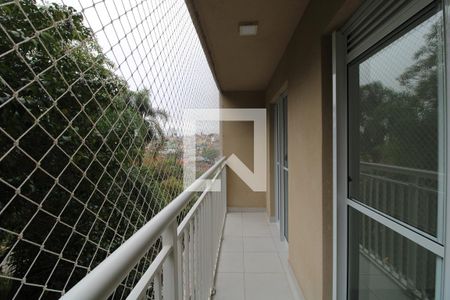 Varanda da sala e do quarto de apartamento para alugar com 1 quarto, 37m² em Cidade Ademar, São Paulo