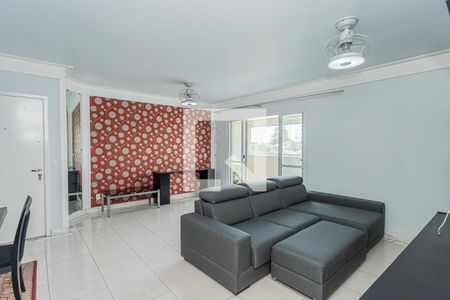 Sala de apartamento à venda com 3 quartos, 140m² em City América, São Paulo