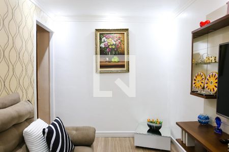 Sala de apartamento à venda com 2 quartos, 45m² em Vila Guiomar, Santo André