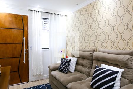 Sala de apartamento à venda com 2 quartos, 45m² em Vila Guiomar, Santo André