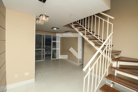 Sala de apartamento para alugar com 3 quartos, 164m² em Recreio dos Bandeirantes, Rio de Janeiro