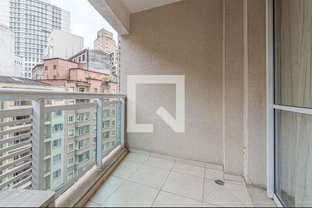 Varanda de apartamento à venda com 1 quarto, 47m² em Centro, São Paulo