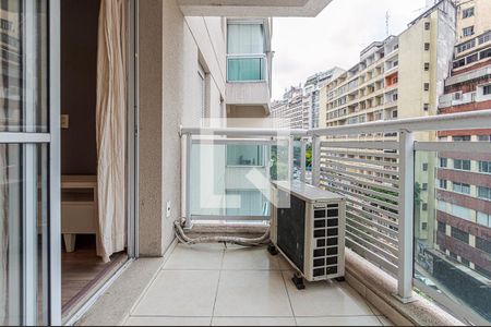 Varanda de apartamento à venda com 1 quarto, 47m² em Centro, São Paulo