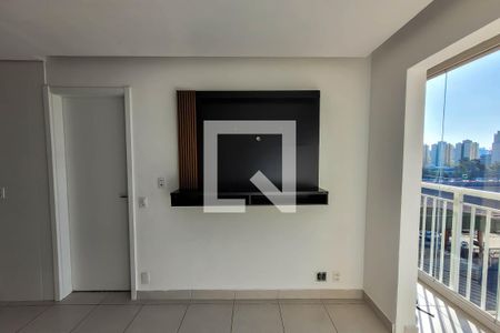Detalhe sala de apartamento para alugar com 1 quarto, 34m² em Cambuci, São Paulo