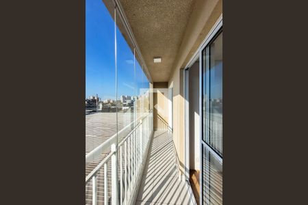 varanda de apartamento para alugar com 1 quarto, 34m² em Cambuci, São Paulo
