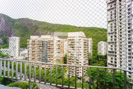 Varanda da Sala de apartamento à venda com 3 quartos, 117m² em São Conrado, Rio de Janeiro