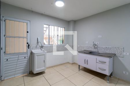 Cozinha e Área de Serviço de kitnet/studio para alugar com 1 quarto, 40m² em Parque Mandaqui, São Paulo