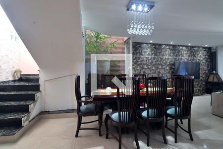 Sala de casa à venda com 3 quartos, 186m² em Vila Guiomar, Santo André