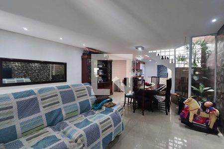 Sala de casa à venda com 3 quartos, 186m² em Vila Guiomar, Santo André