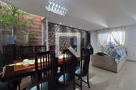 Sala de casa à venda com 3 quartos, 186m² em Vila Guiomar, Santo André