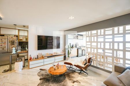 Sala de apartamento à venda com 2 quartos, 92m² em Vila Gomes Cardim, São Paulo