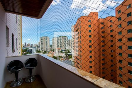 Varanda da sala de apartamento à venda com 2 quartos, 76m² em Jardim Bela Vista, Santo André