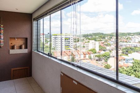 Varanda da Sala de apartamento à venda com 3 quartos, 105m² em Tristeza, Porto Alegre