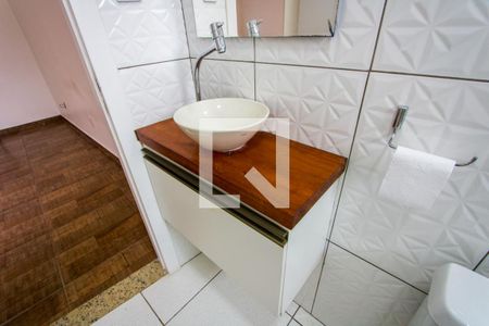Banheiro do quarto 1 de casa à venda com 3 quartos, 143m² em Vila Alzira, Santo André