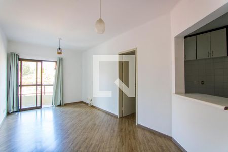 Sala de apartamento para alugar com 3 quartos, 87m² em Vila Valparaíso, Santo André