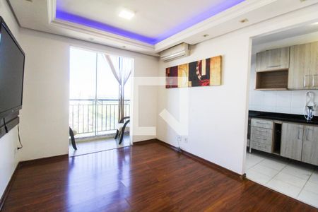 Sala de Estar de apartamento para alugar com 2 quartos, 48m² em Igara, Canoas
