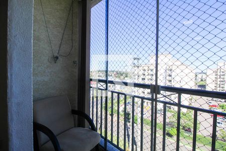 Sacada fechada com vidro  de apartamento à venda com 2 quartos, 48m² em Igara, Canoas