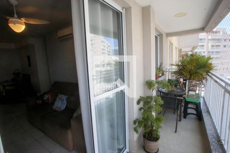 Varanda da Sala de apartamento à venda com 2 quartos, 67m² em Taquara, Rio de Janeiro