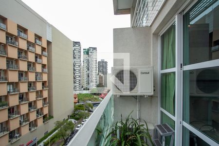 Varanda de apartamento para alugar com 1 quarto, 50m² em Indianópolis, São Paulo