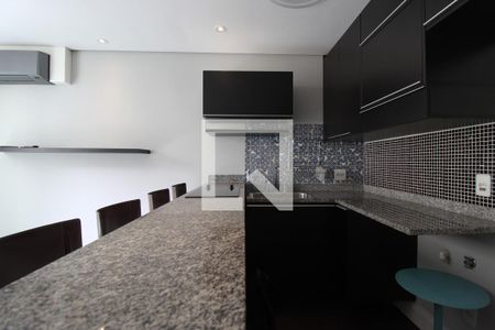 Sala/Cozinha de apartamento à venda com 1 quarto, 50m² em Indianópolis, São Paulo