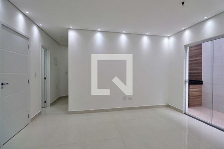 Sala de apartamento à venda com 3 quartos, 76m² em Vila Curuca, Santo André