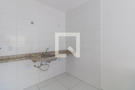 Sala e Cozinha de casa para alugar com 1 quarto, 33m² em Vila Germinal, São Paulo