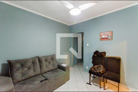 Sala de apartamento para alugar com 2 quartos, 66m² em Boqueirão, Santos