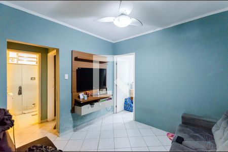 Sala de apartamento para alugar com 2 quartos, 66m² em Boqueirão, Santos