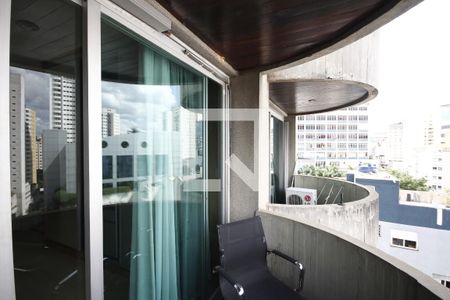 Varanda de apartamento à venda com 1 quarto, 40m² em Liberdade, São Paulo
