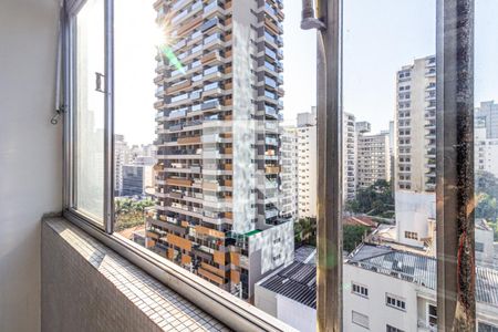 Apartamento para alugar com 73m², 1 quarto e sem vagaVaranda