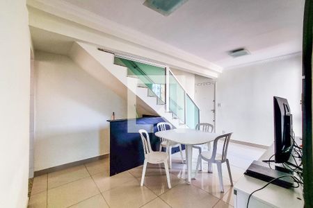 Sala de apartamento à venda com 2 quartos, 90m² em Jardim Leblon, Belo Horizonte