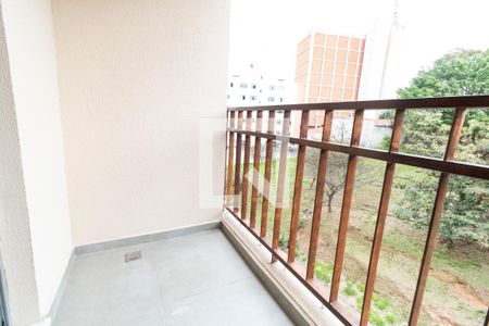 Varanda da Sala de apartamento à venda com 3 quartos, 62m² em Vila Lageado, São Paulo