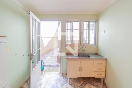 Cozinha de casa para alugar com 1 quarto, 50m² em Jardim Aero Continental, Campinas
