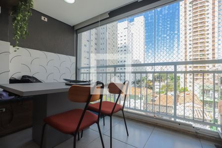 Varanda Integrada de apartamento à venda com 1 quarto, 52m² em Perdizes, São Paulo