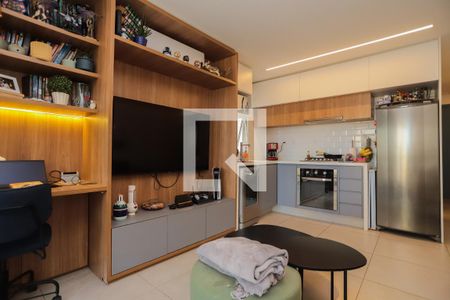 Sala de apartamento à venda com 1 quarto, 52m² em Perdizes, São Paulo