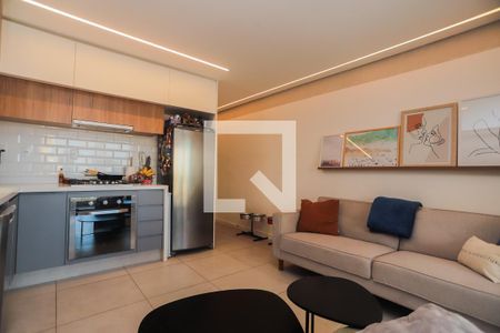 Sala de apartamento à venda com 1 quarto, 52m² em Perdizes, São Paulo