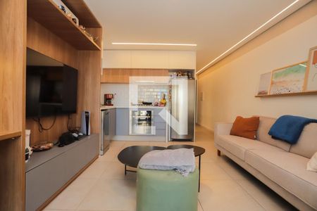 Sala de apartamento à venda com 1 quarto, 52m² em Perdizes, São Paulo